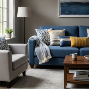 upholstery on living room