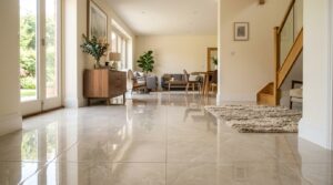 Shiny_tiled_floor_in_home